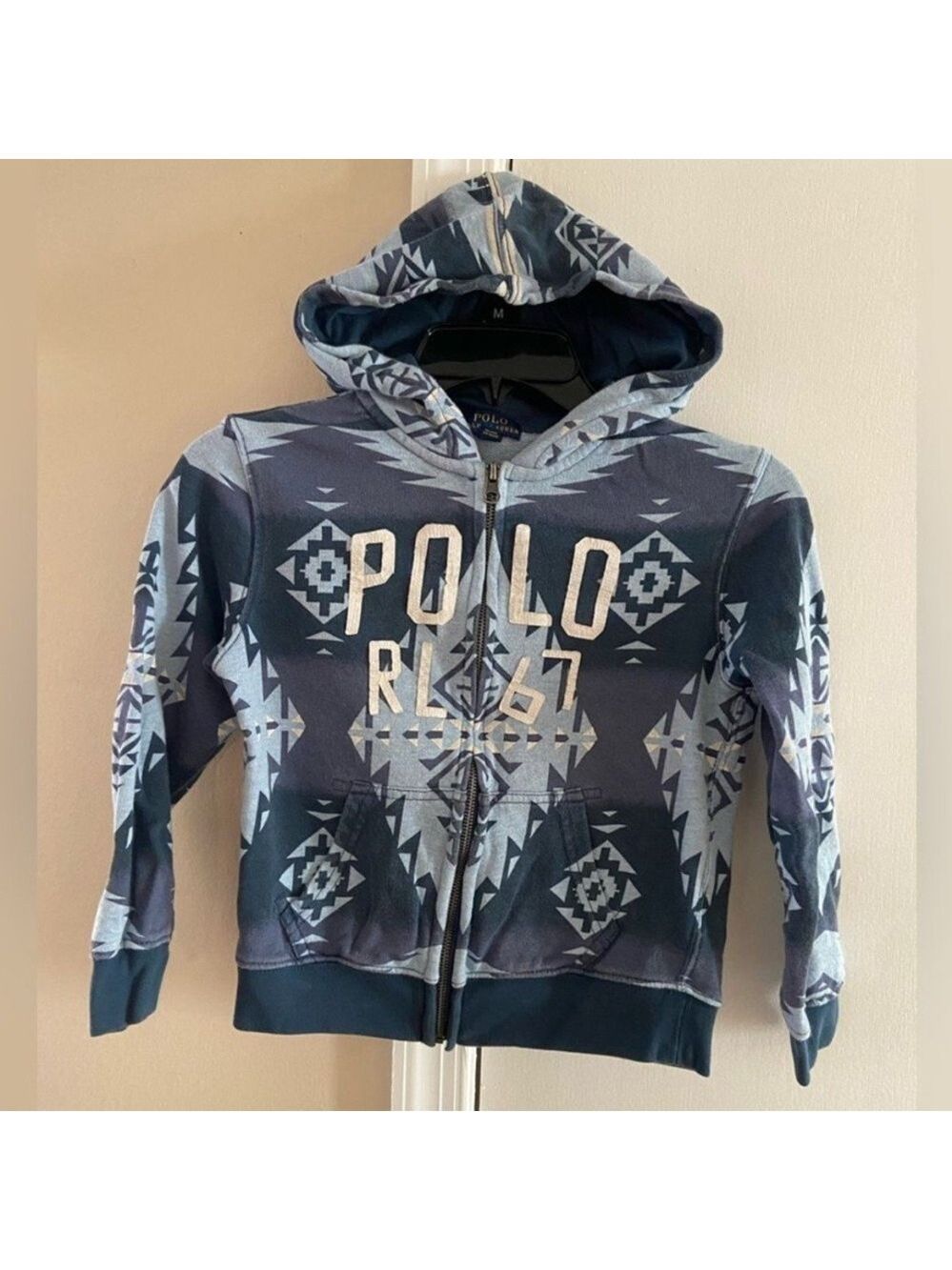 Polo by Ralph Lauren Kids Blue Hoodie boys 7